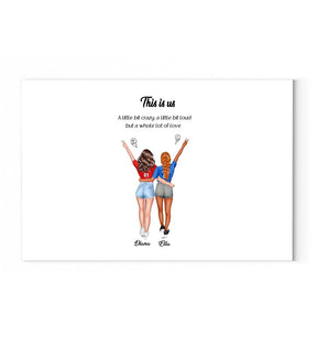 Best Friend Personalized Canvas